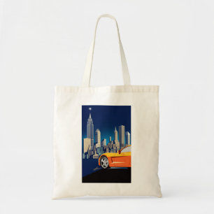 ELEGANTE VETTE AUTO KUNST TOTE BAG