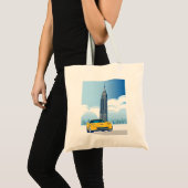 ELEGANTE VETTE AUTO KUNST TOTE BAG (Voorkant (product))