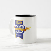 ELEGANTE VETTE AUTO KUNST TWEEKLEURIGE KOFFIEMOK (Voorkant links)