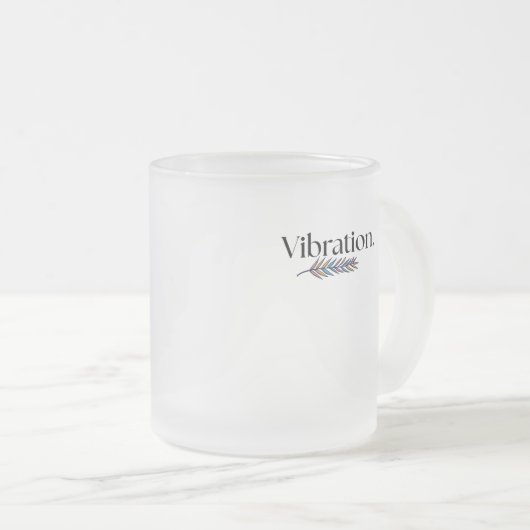Élégante vibe Mug (Devant droit)