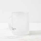 Élégante vibe Mug (Devant gauche)