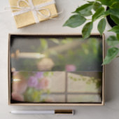 Elegante victoriaanse dame en kat   tissuepapier (Geschenk)