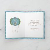 Elégante Vierge Marie Ave Maria Carte Religieuse (Intérieur)