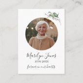 Elegante viering van het levensgebed Kaarten Visitekaartje (Voorkant)