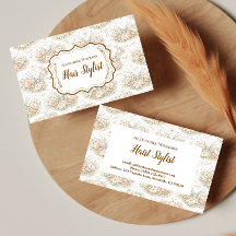 Elegante vintage bloemenkapselstylist