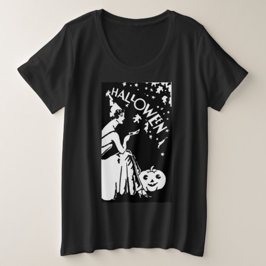 Elégante Vintage dame avec Masque (Design devant)