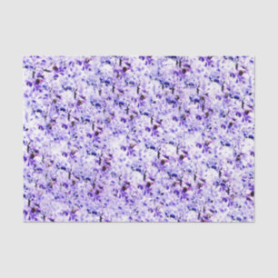 Elegante Violets Bruiloft Tissuepapier