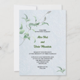 Elegante violette knop op een hemelsblauwe achterg kaart