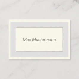 elegante visitekaartje