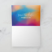 Elegante vlinder en kleurrijk zonsondergang ontwer (Binnen)