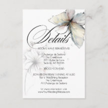 Elegante Vlinder en Paardenbloem Puff Pastel Inkt
