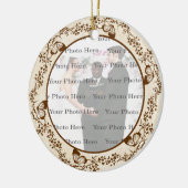 Elegante vlinder rond Ornament (Links)