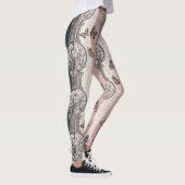 Elegante Vlinderbloesem (5) Leggings (Rechts)