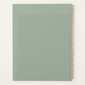 Elegante Vlinders Planner (Achterkant)