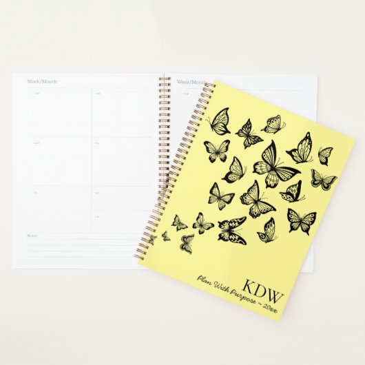 Elegante Vlinders Planner (Display)