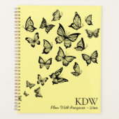 Elegante Vlinders Planner (Voorkant)