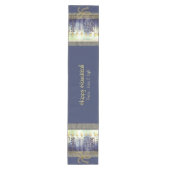 Elegante vrede, licht, liefdeskaarsen medium tafelloper (Voorkant)