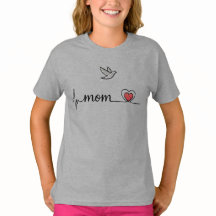 Elegante Vredesduif Moeder Hartslag - Op Maat Gema