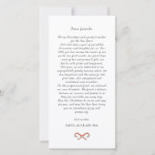 Elegante Vrolijk Kerstfeest Jaarlijkse Familie Upd Feestdagenkaart (Achterkant)