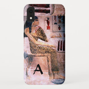 ELEGANTE VROUW, MODE EN SCHOONHEID VAN OUD EGYPTEN iPhone XR HOESJE