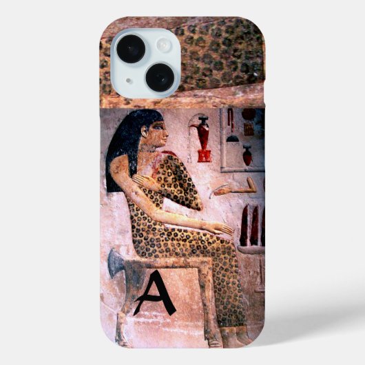 ELEGANTE VROUW, MODE EN ZWARE ZWARE ZWARE EGYPTE Case-Mate iPhone CASE (Achterkant)