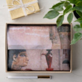 ELEGANTE VROUW, MODE EN ZWARE ZWARE ZWARE EGYPTE TISSUEPAPIER (Geschenk)