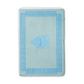 Elegante Water Drop Badmat met Chinese grens (Voorkant Verticaal)