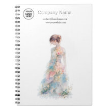 Elegante Watercolor Couture Bruidsmodeontwerper