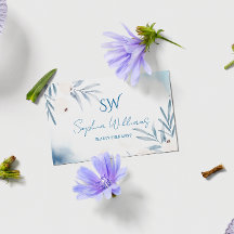 Elegante Watercolor Schoonheidstherapeut met QR-co