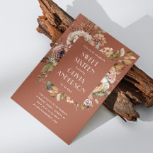 Elegante waterverf bloementerracotta Sweet 16