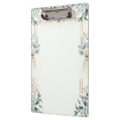 Elegante waterverf botanische klembord |Salie groe (Links)
