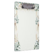 Elegante waterverf botanische klembord |Salie groe (Rechts)