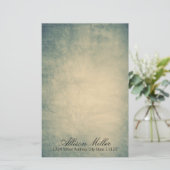 Elegante waterverf briefpapier (Staand voorkant)