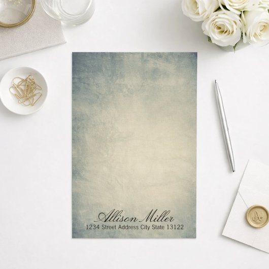 Elegante waterverf briefpapier