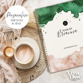 Elegante Waterverf Business Afspraak Boeken Planner