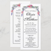 Elegante waterverf chique roze rozen lavendel (Voorkant / Achterkant)