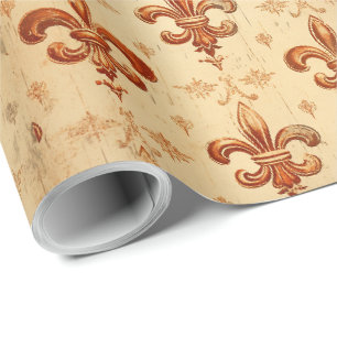 Elegante Waterverf Halloween Sinaasappel Cadeaupapier