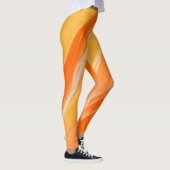 Elegante Waterverf Happy Halloween Leggings (Rechts)