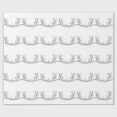 Elegante waterverf Lavendel Eucalyptus Cadeaupapier (Vlak)