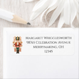 Elegante Waterverf Notenkraker Suite Retouradres Etiket