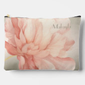  Elegante Waterverf Perzik Pioen Etui (Voorkant)