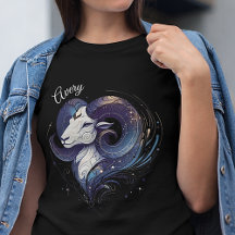 Elegante Waterverf Ram Zodiac Custom