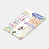 Elegante Waterverf Ramadan activiteitenplanner Post-it® Notes (Schuin)