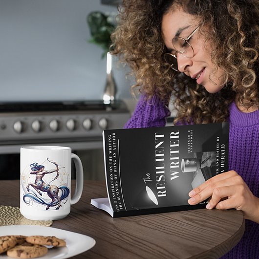 Elegante Waterverf Sagittarius Zodiac Custom Mok