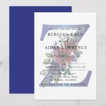 Elegante waterverf van een rood & blauw bloemenboe