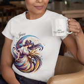 Elegante Waterverf Virgo Zodiac Custom Mok