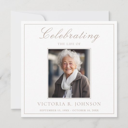 Elegante Waterverf witte duif viering van het leve Kaart (Voorkant)