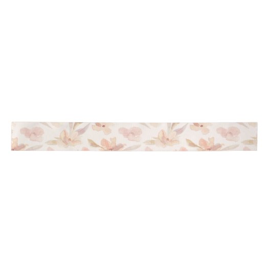Elegante waterverf zachte bloemen lint (Voorkant)