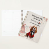 Elegante Wedding Dog Handler Trainer met een QR-co Planner (Display)