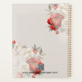 Elegante Wedding Dog Handler Trainer met een QR-co Planner (Achterkant)